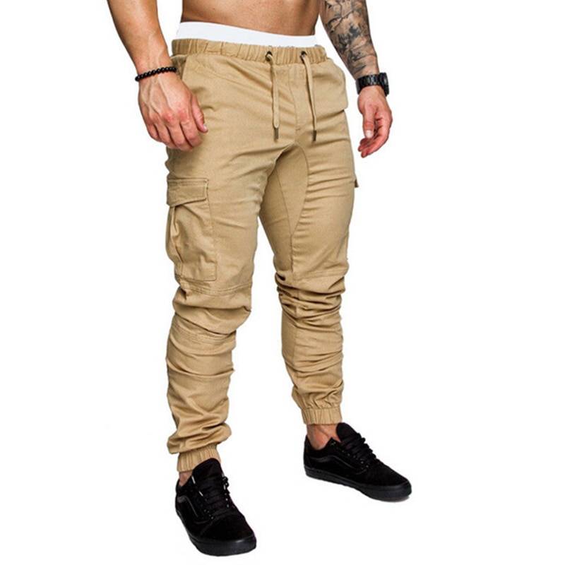Men's Skinny Fit Cargo Pants