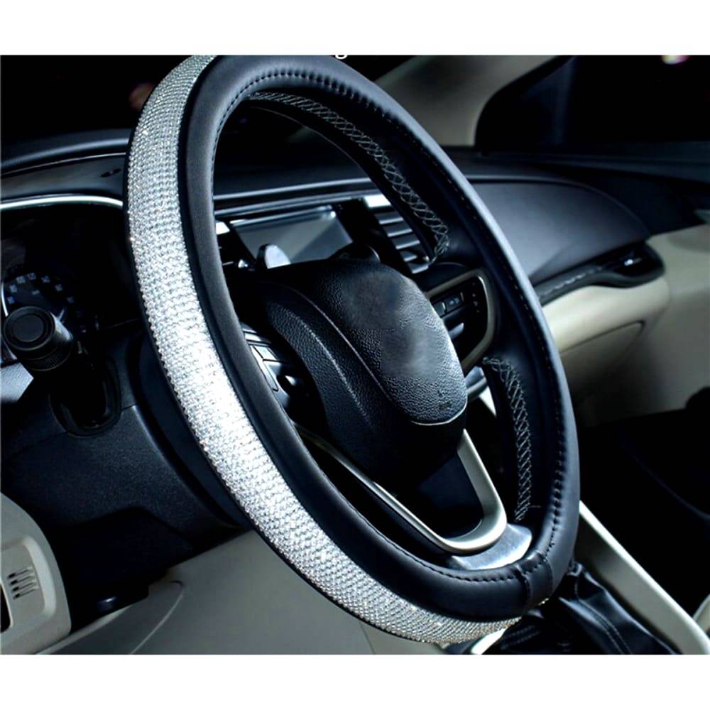 Rhinestone Steering Wheel Cover